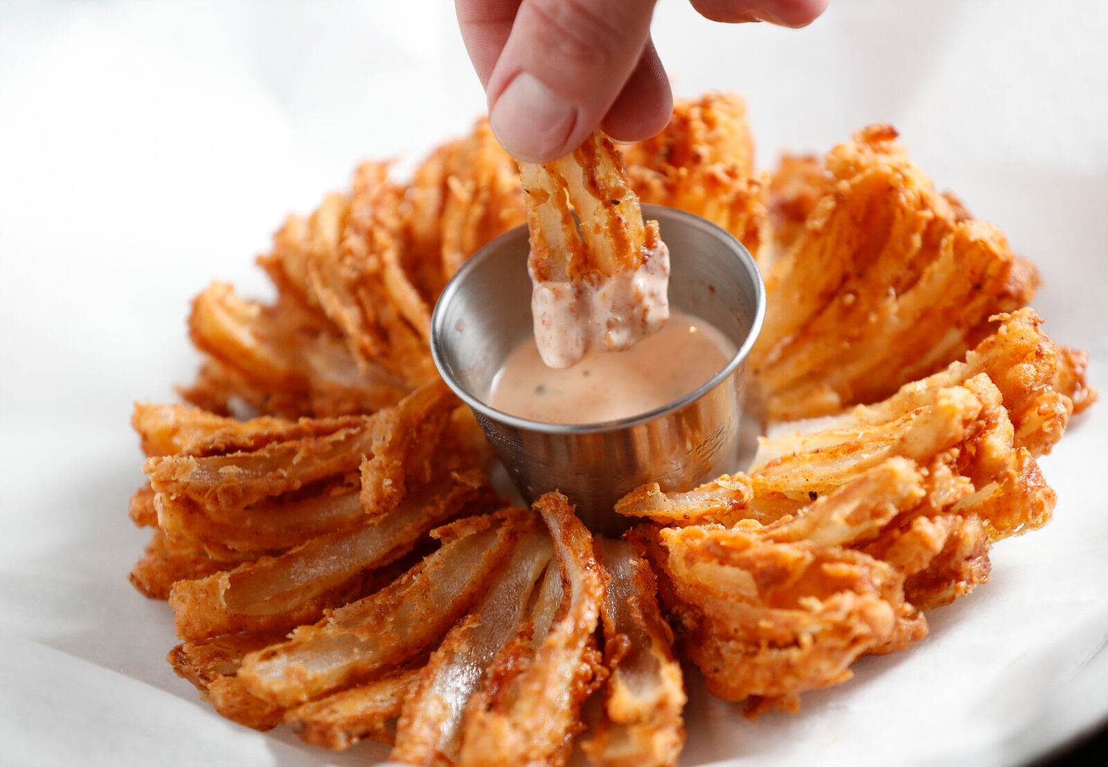 Fair Food Casey's Black Rock Bloomin Onion